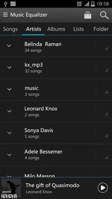 KX Music Player android App screenshot 3