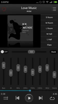 KX Music Player android App screenshot 5